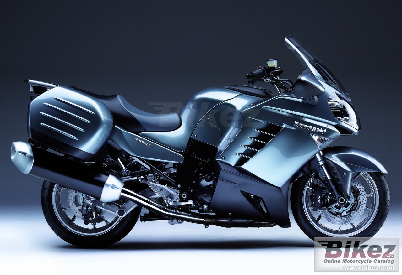 Big Kawasaki concours 14 - 1400 gtr picture and wallpaper from Bikez.com